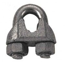 1 1/8" ZINC PLATED MALLEABLE CLIP